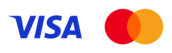 VISA,MasterCard 使えます